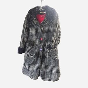 youth vintage 90's Penelope Mack Penny Lane‎ style coat xl